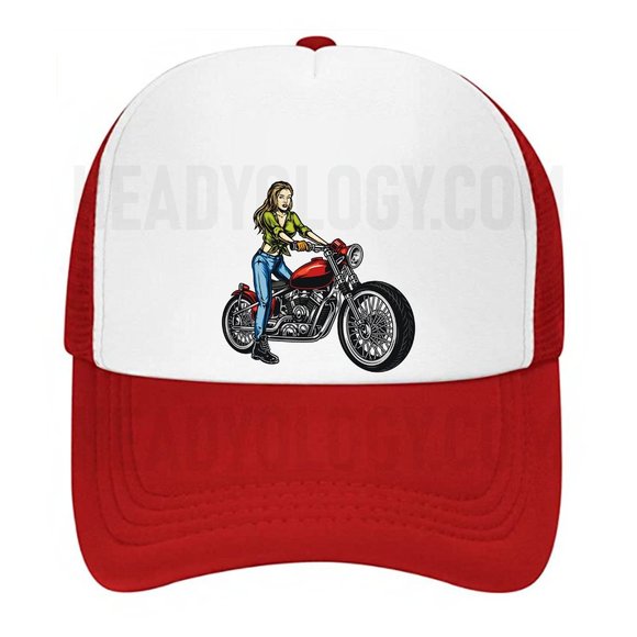 Motorcycle Hats For Women Bike Club Ladies Hats Women Power - Picture 6 of 16